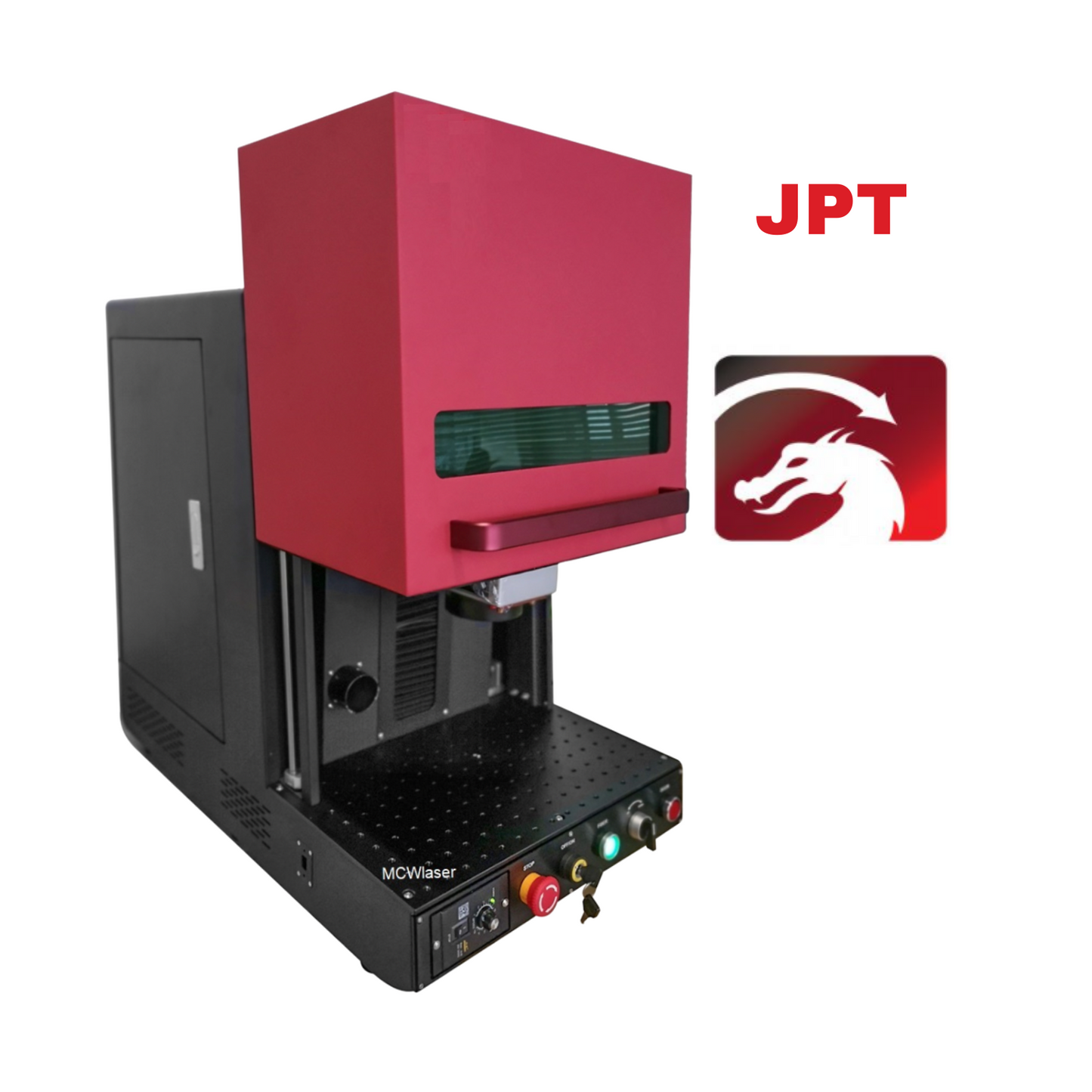 Machine de gravure au laser de fibre de métal de 20W / 30W / 50W